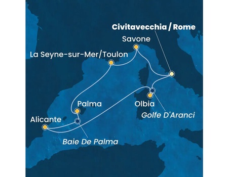 Croisière Méditerranée à bord du Costa Pacifica - 4