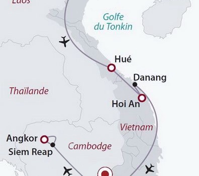 Circuit Privé Le Vietnam en liberté et les temples d'Angkor (cat. confort) - Vietnam, Cambodge - 3
