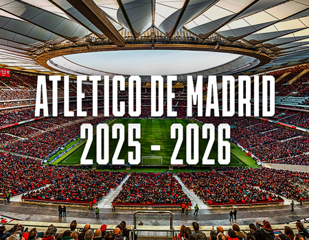 Match foot Atlético Madrid - Saison 2025-2026 avec hôtel 4*