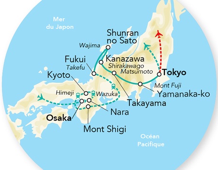 Immersion au Japon en transports locaux & Extension Tokyo 15J/12N - 2026 - 2