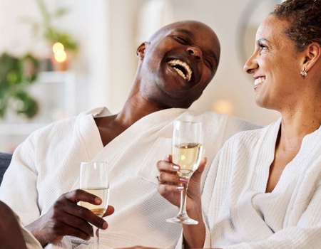 Séjour avec ambiance romantique et champagne en bord de mer - 4*