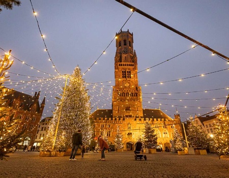Promotion hivernale et ambiance de Noël au coeur de Bruges - 4*