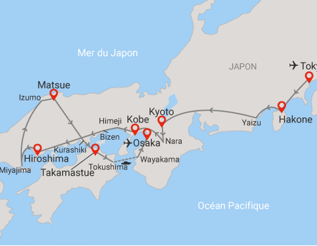 Circuit À la Conquête du Japon 3* - 2