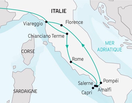 Circuit Rome, l'Italie du Sud et Florence (au départ du Sud de la France) - 1