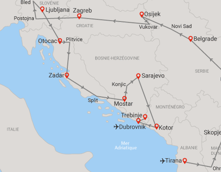 Circuit Toutes les richesses des Balkans - 2