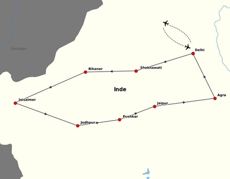 Circuit Jet tours Signature - Immersion au pays des Maharajas - Limité à 12 pers. - New Delhi, Inde - Image 2