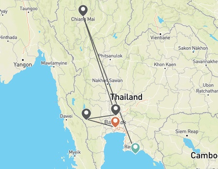 Circuit Royaume du Siam : d'Ayutthaya à Koh Samet en adresses d'exception **** - 2