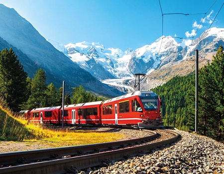 Circuit Les glaciers suisses en trains de montagne - 1