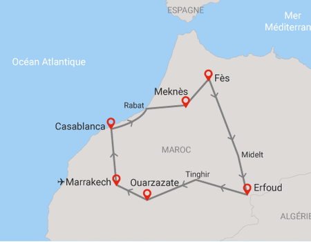 Circuit Richesses des villes impériales au grand sud marocain - 2