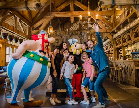 Hôtel La Cité Suspendue - 1 jour d'entrée au Parc Astérix