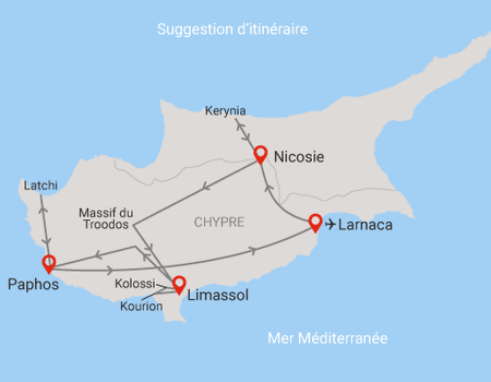 Autotour Richesses de Chypre en liberté ***** - 2