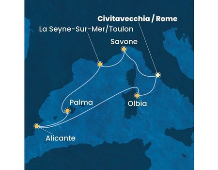 Croisière Méditerranée à bord du Costa Pacifica - 4