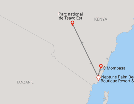 Combiné circuit et hôtel Neptune Palm Beach Boutique Resort & Spa 4* avec 1 nuit Tsavo Est - 2