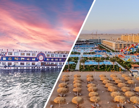 Combiné Croisière Ôclub 5* sur le Nil avec visites en option et séjour balnéaire à Hurghada 4* - Hurghada, Egypte - Image 1