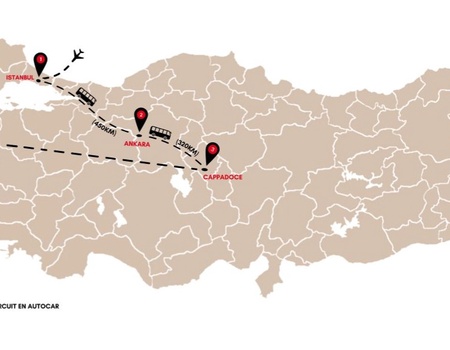 CIRCUIT DE BYZANCE A LA CAPPADOCE