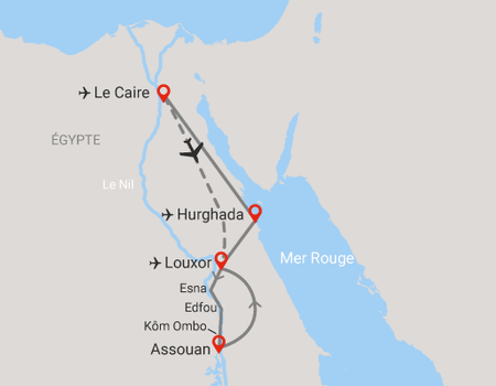 Combiné croisière et hôtel - Horus (Caire 4* + croisière 5* + 4 nuits Hurghada 4*) - Le Caire, Egypte - Image 2