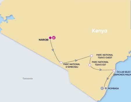 Circuit entre savane et Océan Indien : Amboseli, Tsavo et Malindi - Nairobi, Kenya - Image 2