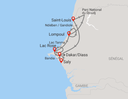 Circuit Sénégal, au coeur d'une nature intense (maximum 6 participants) *** - 2