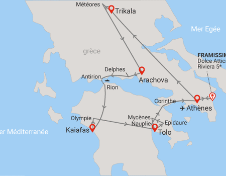 Combiné circuit et hôtel Grand Tour de Grèce et extension 7 nuits Framissima Dolce Attica - 2