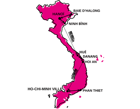 Circuit De la Baie d'Halong aux plages de Phan Thiet 3* - 2