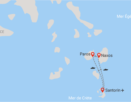 Combiné hôtels Combiné 3 îles : Santorin - Paros - Naxos en 15 jours en 2* et *** - Santorin (île de), Grèce - Image 2