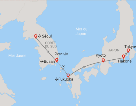 Circuit De Séoul à Tokyo, histoire et traditions 3* - 2