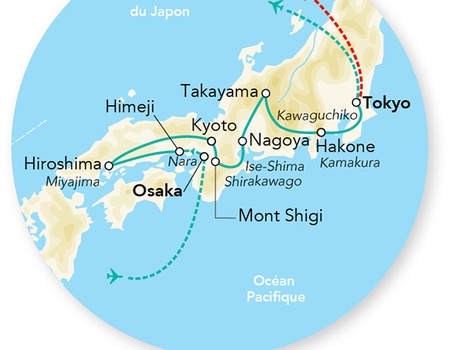 Merveilles du Japon & Alpes Japonaises & Extension Tokyo 15J/12N - 2026 - 2