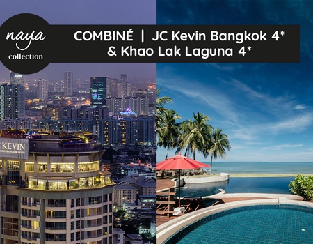 Naya Collection Combiné - JC Kevin Bangkok 4* (nl) & KhaoLak Laguna Resort 4* (nl) - 11J/8N - 24/25