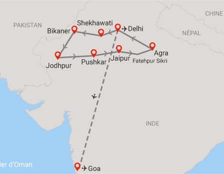 Circuit Trésors du Rajasthan et extension Goa 3* - New Delhi, Inde - Image 2