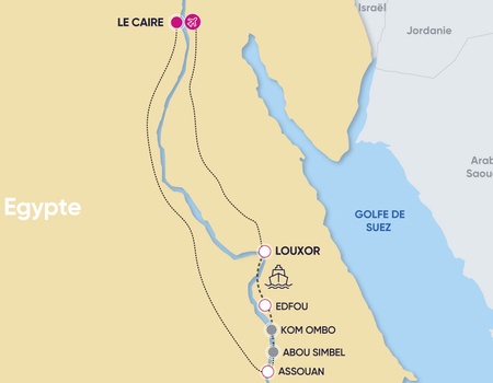 Combiné Bastet (3 nuits au Caire, 1 nuit à Assouan et 3 nuits de croisière avec visites) - 2