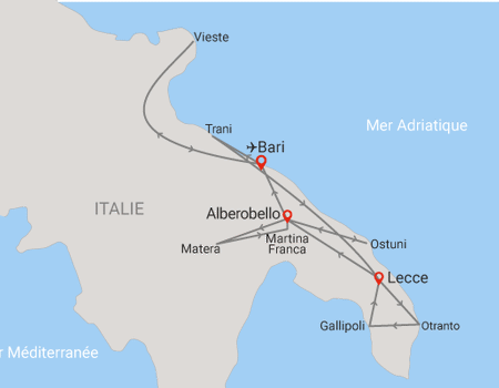 Circuit Splendeurs des Pouilles - 2