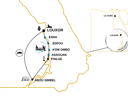 Croisière Les Secrets du Nil en Dahabeya 5* - 2
