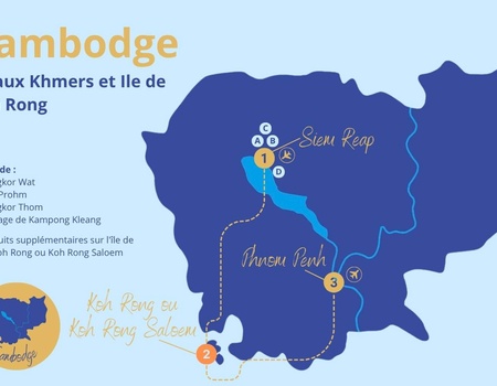 Circuit Privatif au Cambodge : Joyaux Khmers et île de Koh Rong - 2