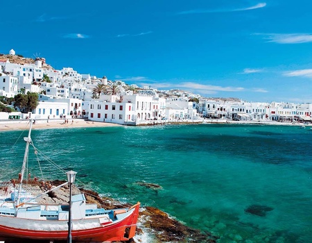 Combiné dans les Cyclades depuis Athènes - Santorin, Paros & Mykonos en 3*