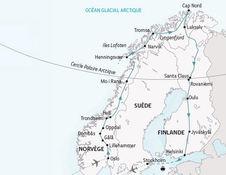 Circuit Le Grand Tour de Scandinavie 15 jours (2 nuits Stockholm) - 2