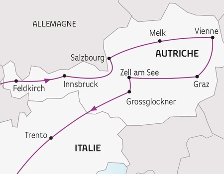 L'Autriche et Vienne l'Impériale (au départ du Sud de la France)