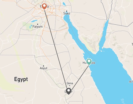 Circuit Récit d'un monde perdu : l'Égypte sacrée ***** - 2