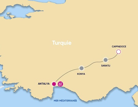 Circuit Côte Méditerranéenne et Cappadoce - 2