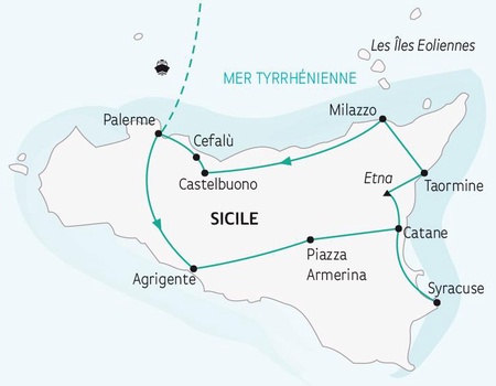 Circuit La Sicile (au départ du Sud de la France) - 2