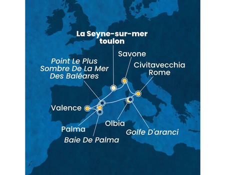 Croisière Méditerranée à bord du Costa Pacifica - 5