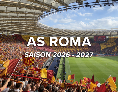 Match foot AS Roma - Saison 2026-2027 avec Hôtel 4* - Rome, Italie - Image 1