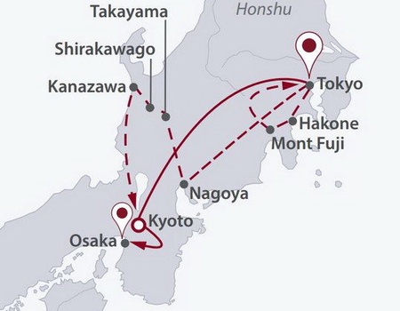 CIRCUIT LE JAPON EN LIBERTE ET TRADITIONS DU JAPON RURAL - 1