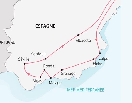 L'Andalousie (au départ du Sud de la France) - 1