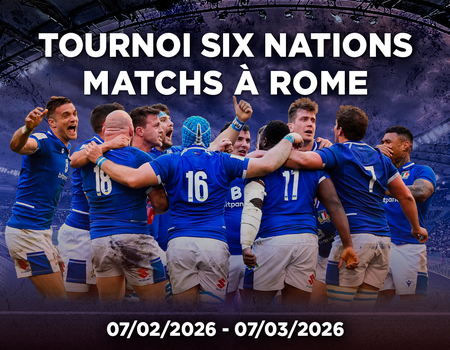 Tournoi des VI Nations - Matchs en Italie avec séjour hôtel 4*