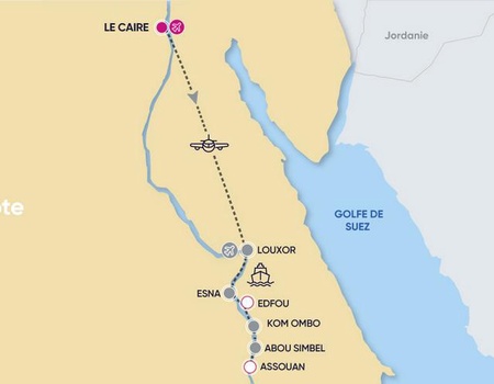 Combiné Horus 5* (3 nuits au Caire et 7 nuits de croisière) Avec visites du Musée et des pyramides inclus - 2