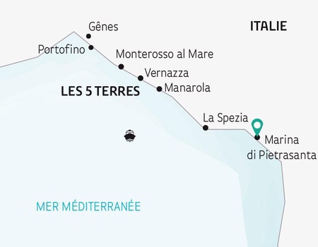 Circuit Gênes, les Cinque Terre et Portofino (au départ du Sud de la France) - 1