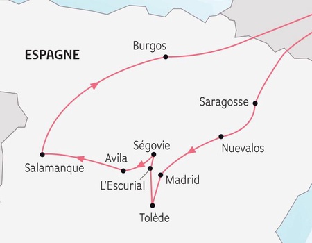 Madrid et la Castille (au départ du Sud de la France) - 1
