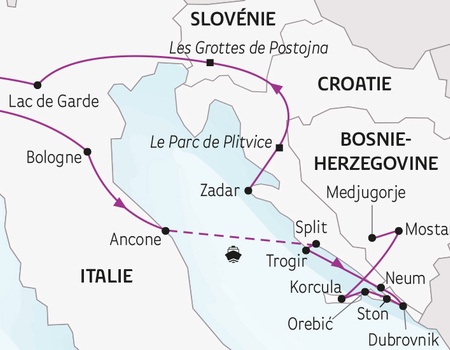 Circuit La Croatie, la Bosnie et la Slovénie (au départ du Sud de la France) - 2