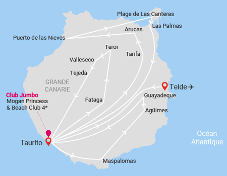 Combiné circuit et hôtel Beautés sauvages de Grande Canarie + Extension Club Jumbo Mogan Princess 4* - Grande Canarie, Canaries - Image 2