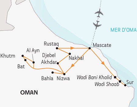 Circuit Le Sultanat d'Oman, l'Arabie heureuse - 3